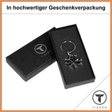 Kleeblatt Schlüsselanhänger - Glücksbringer Anhänger für Männer Frauen - Geschenk Abitur Neuer Job Gute Besserung Viel Glück Reise