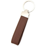 Schlüsselanhänger aus Leder mit Metall-Befestigung Tidero