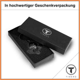 Schutzengel Schlüsselanhänger "Smile" - Engel Anhänger für Männer Frauen - Geschenk Glücksbringer Auto Fahr vorsichtig Metall Tidero
